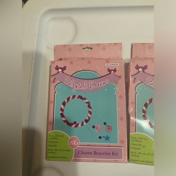 Colorbök Fairytale Dreams Charm Bracelet Kit Set Of 2- New Never Been Used - Picture 2 of 9